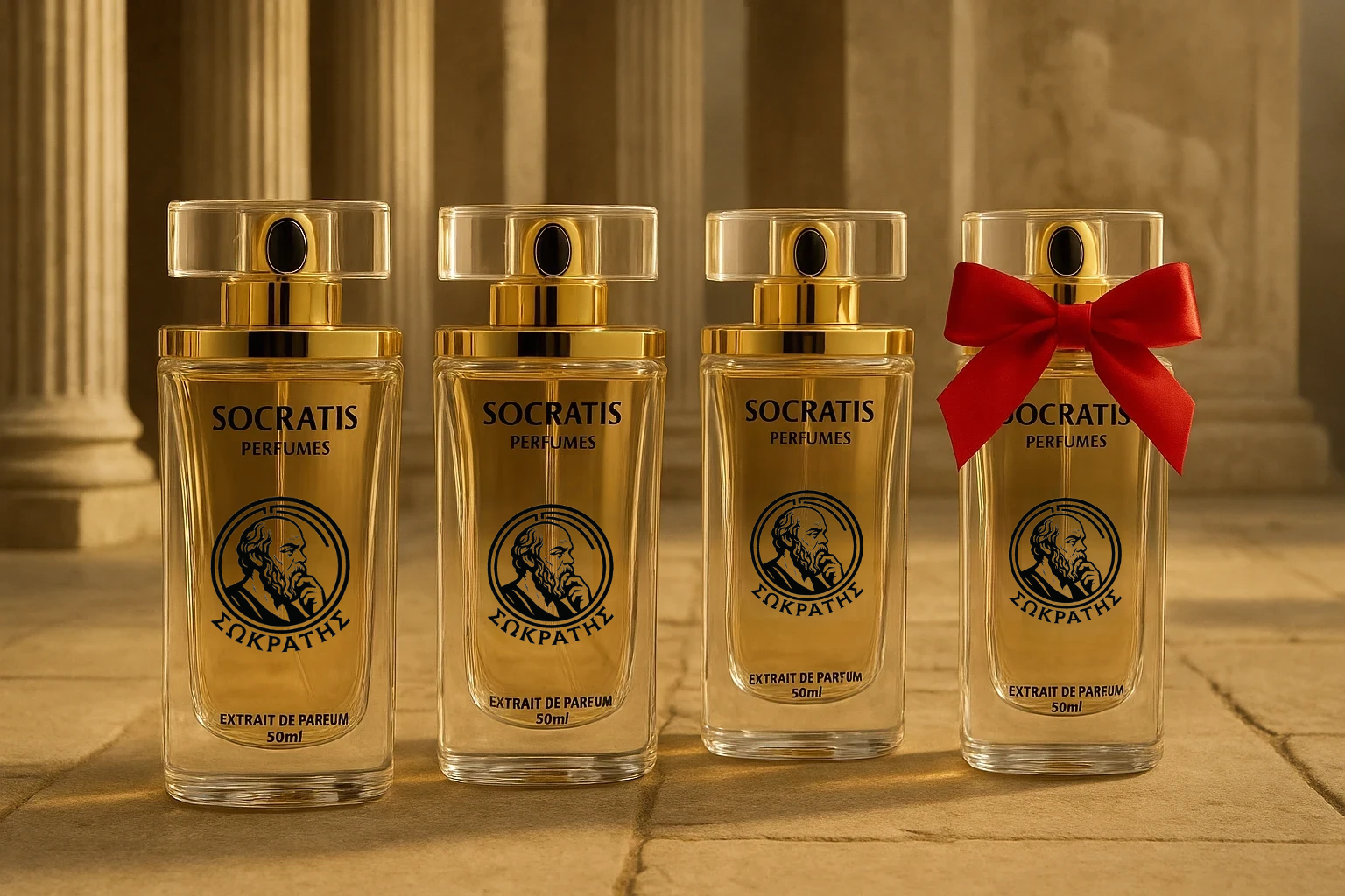 🎁 Socratis Perfumes – باك العطور الفاخرة (3 + 1 هدية)